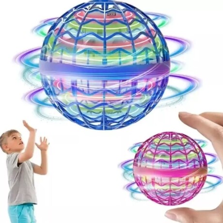 Juguete Pelota Voladora 360 con Luces Bola Spinner Magica Volador Drone Boomerang Flynova 001