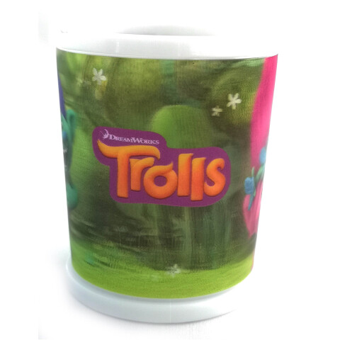 Taza de Plástico 3D - Trolls U