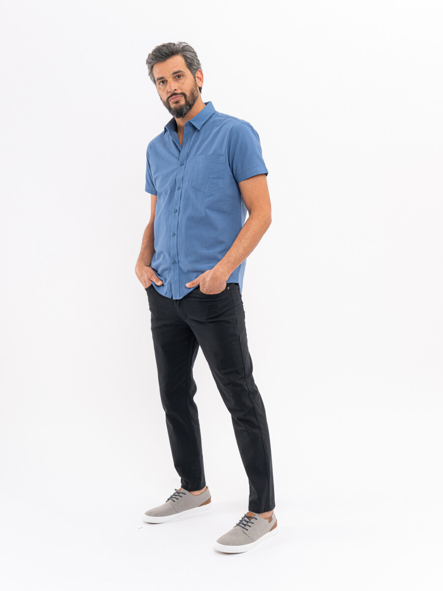 Pantalon color - negro 