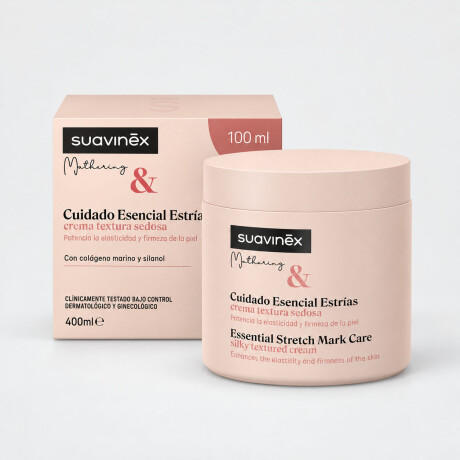 Crema Estrías Embarazo 400ml Hidratante Piel Suave Flores