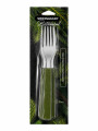 TENEDOR SET 3 PCS LINEA BOTANICAL VERDE (V)