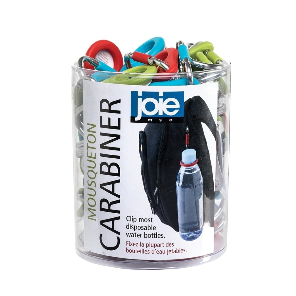 MOSQUETON PARA BOTELLA VARIOS COLORES JOIE 