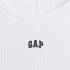 INTL LS MOD RIB CROP TEE FRESH WHITE