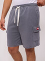 SHORT CARGO RIVEN RUSTY Gris Claro