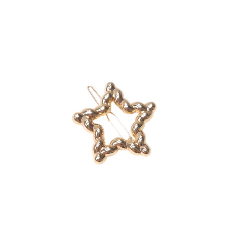 Broche pinza dorada para el cabello Broche Pinza Dorada Para El Cabello