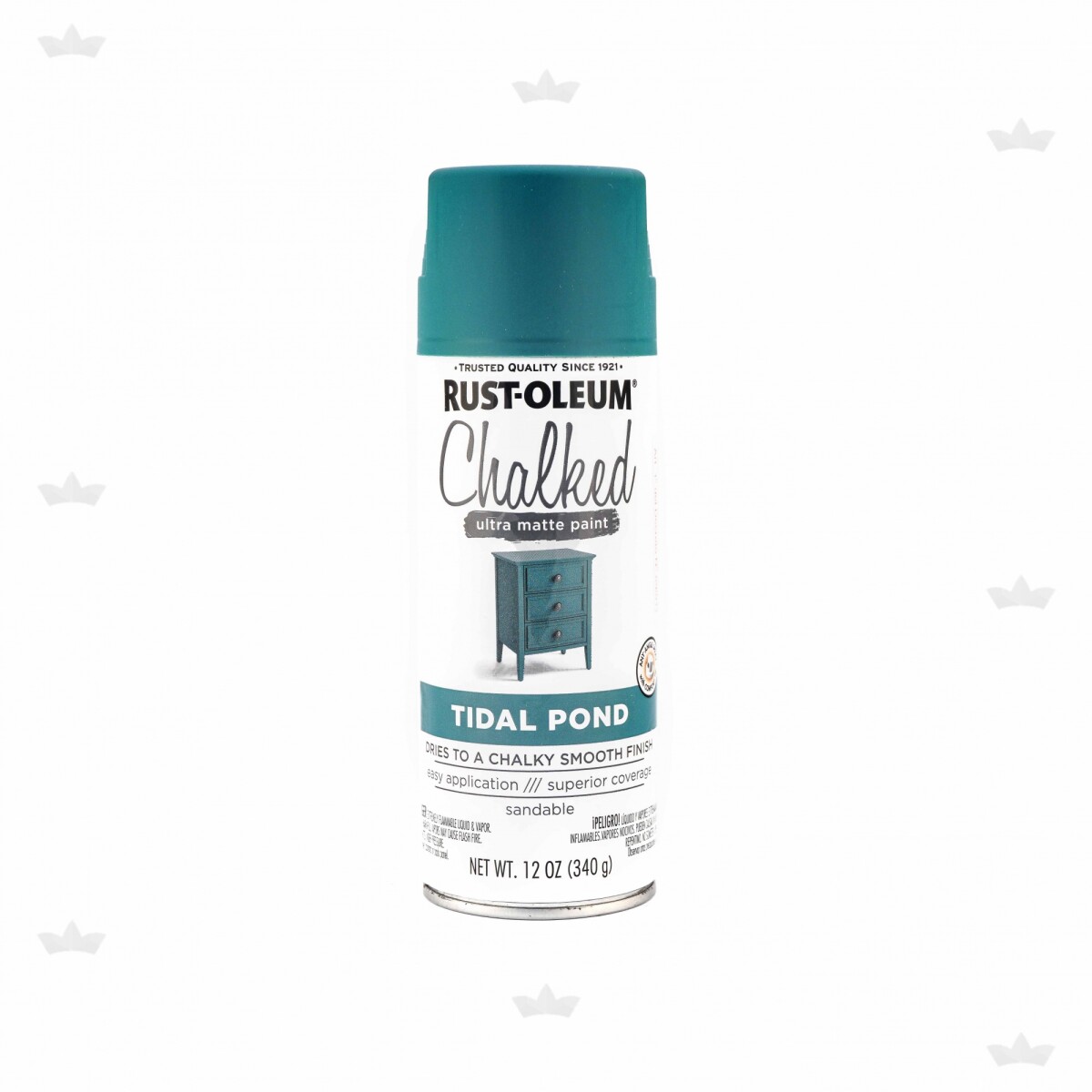 AEROSOL CHALKED RUST OLEUM AZUL ESTANQUE- 340GRS 