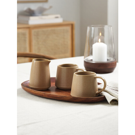 Jarra De Leche Olle 33Cl Ø8Xa11Cm Marron