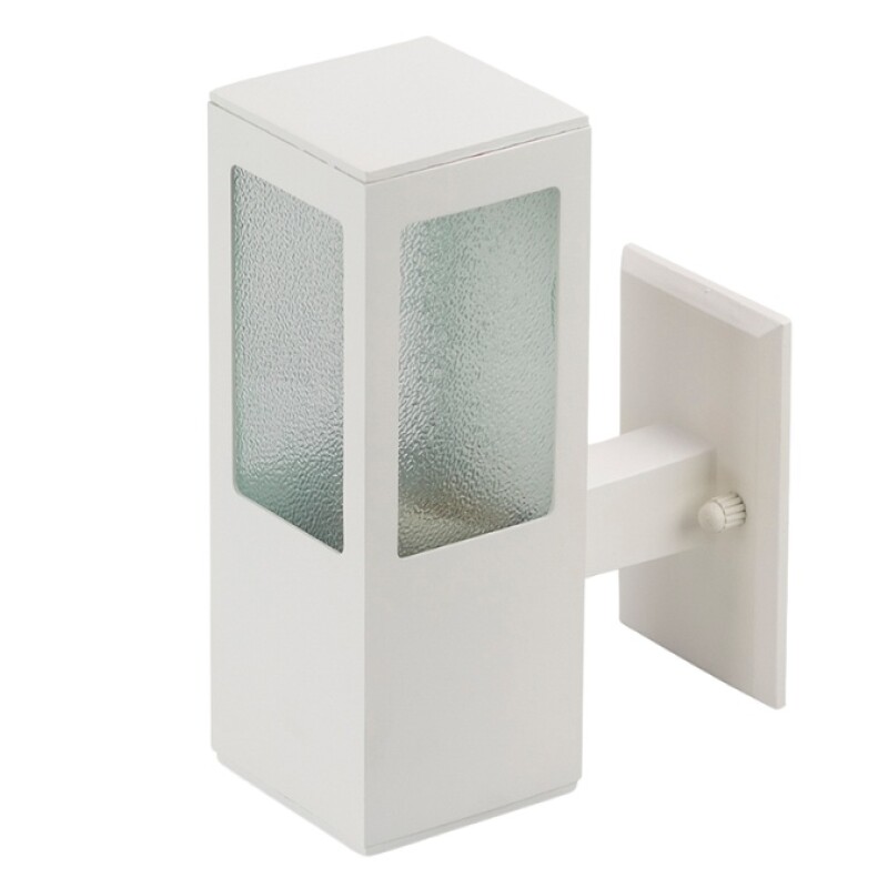 APLIQUE DE MURO GARTEN VCP VIDRIO 1XE27 ALUMINIO BLANCO APLIQUE DE MURO GARTEN VCP VIDRIO 1XE27 ALUMINIO BLANCO