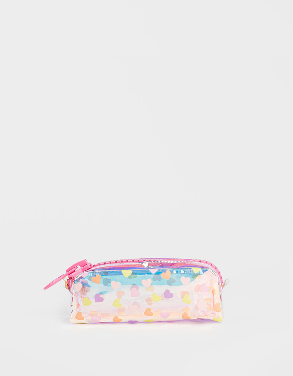 Cartuchera Con Corazones "back To School" 