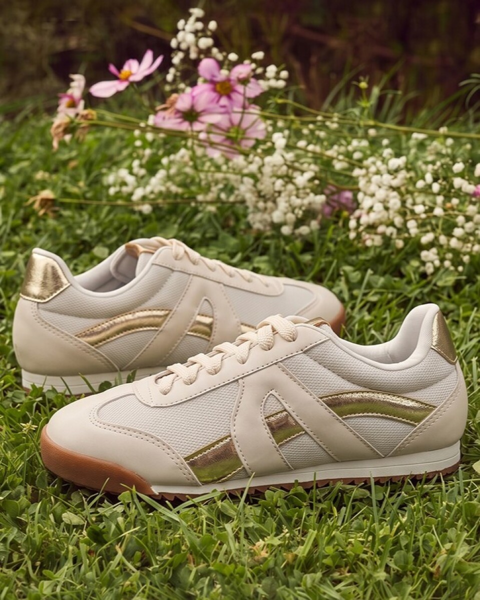 Calzado Casual. - Beige 
