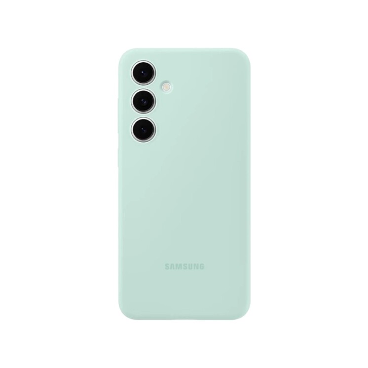 Funda Samsung Silicone Case para Galaxy S24 FE Green