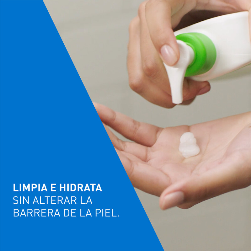 CERAVE LIMPIADOR HIDRATANTE 8 OZ - 236 ML - Rostro y cuerpo, piel normal a seca CERAVE LIMPIADOR HIDRATANTE 8 OZ - 236 ML - Rostro y cuerpo, piel normal a seca