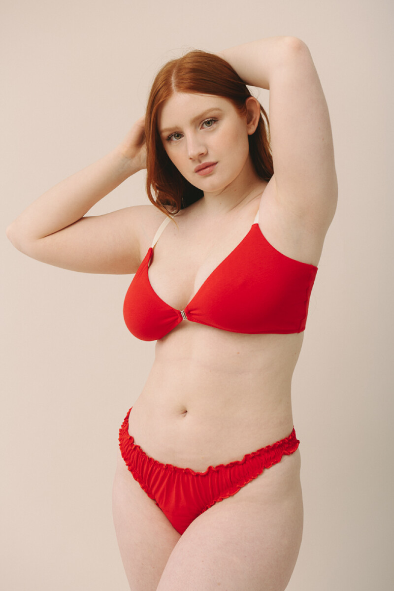 Cata Less [B39] Algodón Rojo