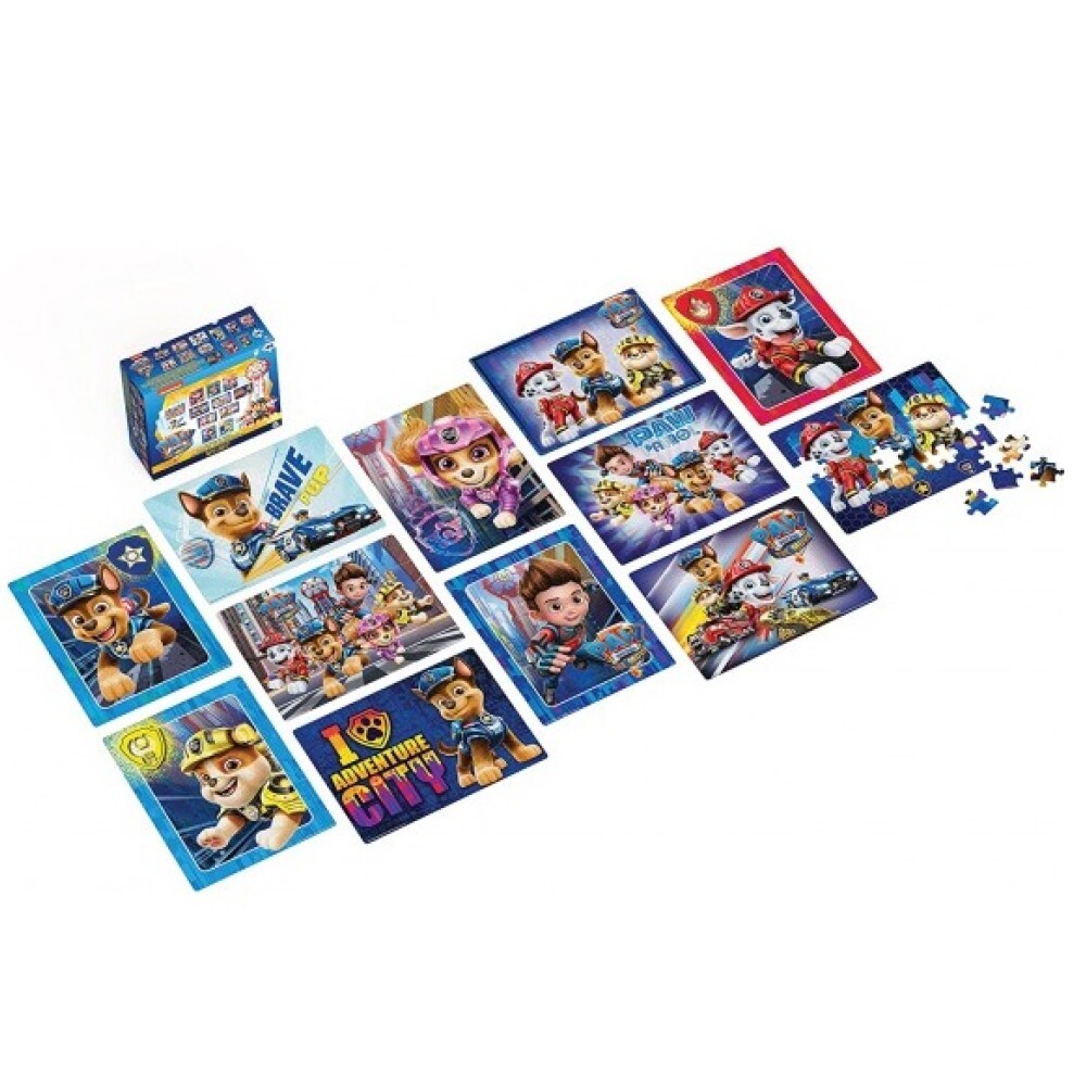Puzzle 12 en 1 Patrulla de Cachorros PATRULLA DE CACHORROS - PUZZLE 12 EN 1