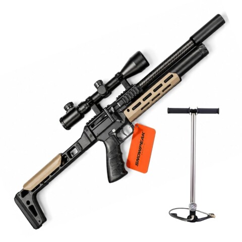 Rifle PCP AP900 6,35 mm + Mira + Inflador PCP Rifle PCP AP900 6,35 mm + Mira + Inflador PCP