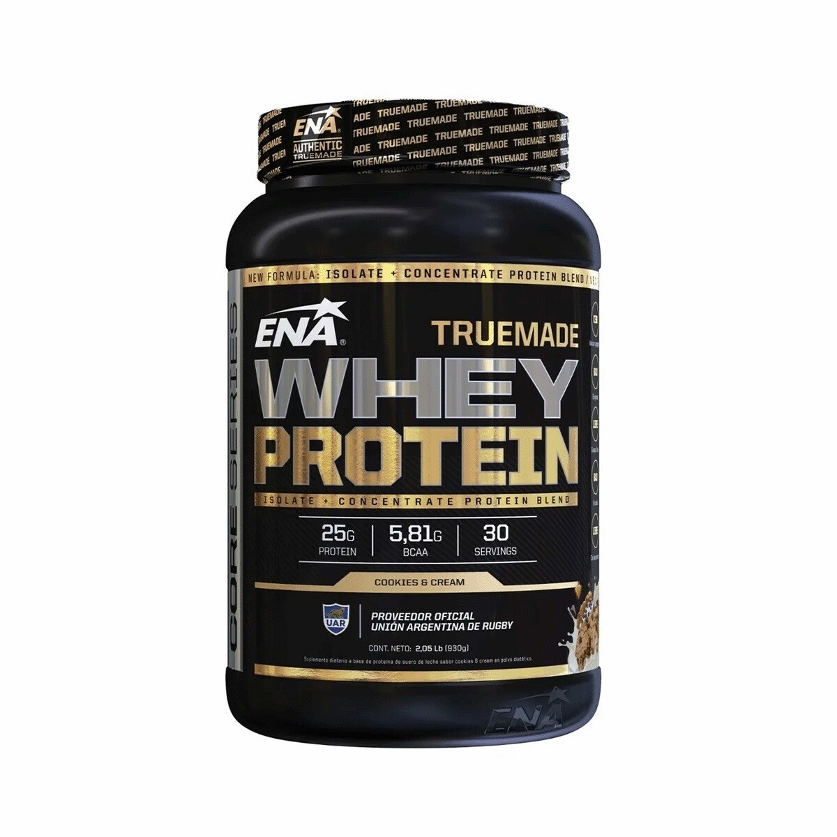 ENA Whey Protein True Made 2lb - Cookies & Cream 