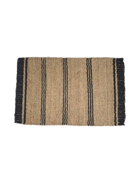 ALFOMBRA RECTANGULAR RAYAS SEAGRASS 80X50CM BICOLOR ALFOMBRA RECTANGULAR RAYAS SEAGRASS 80X50CM BICOLOR
