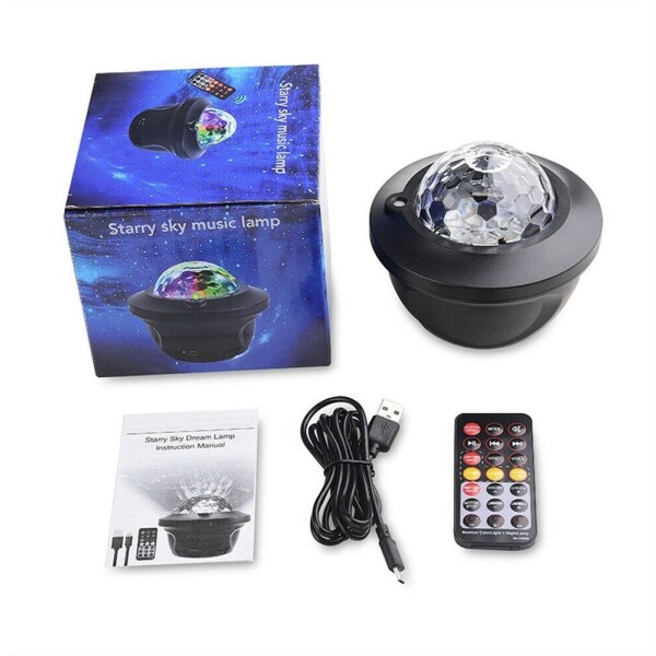 Proyector Luces Cielo Galaxia Parlante Control Bluetooth Proyector Luces Cielo Galaxia Parlante Control Bluetooth