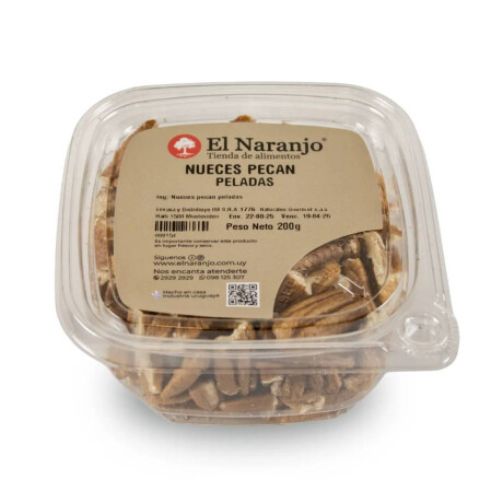 Nuez Pecan Pelada El Naranjo 200 Grs