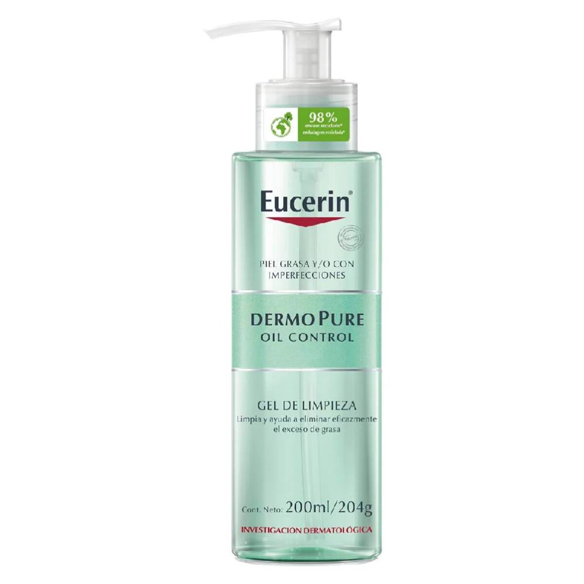 Gel Limpiador Eucerin Dermopure Oil Control 200ml 