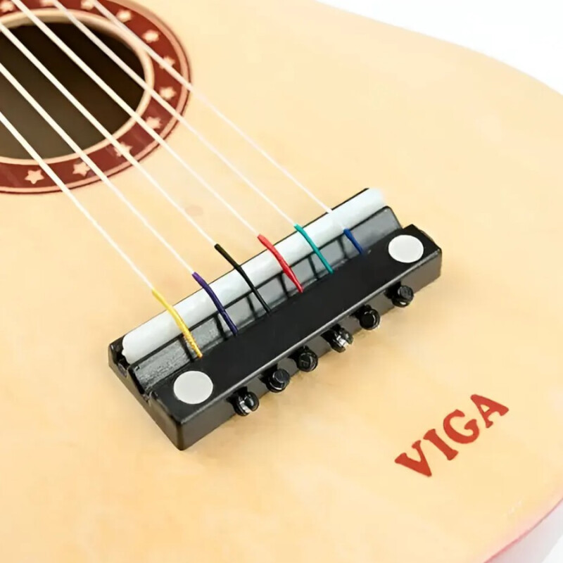 Guitarra De Madera Viga 53 cm Guitarra De Madera Viga 53 cm