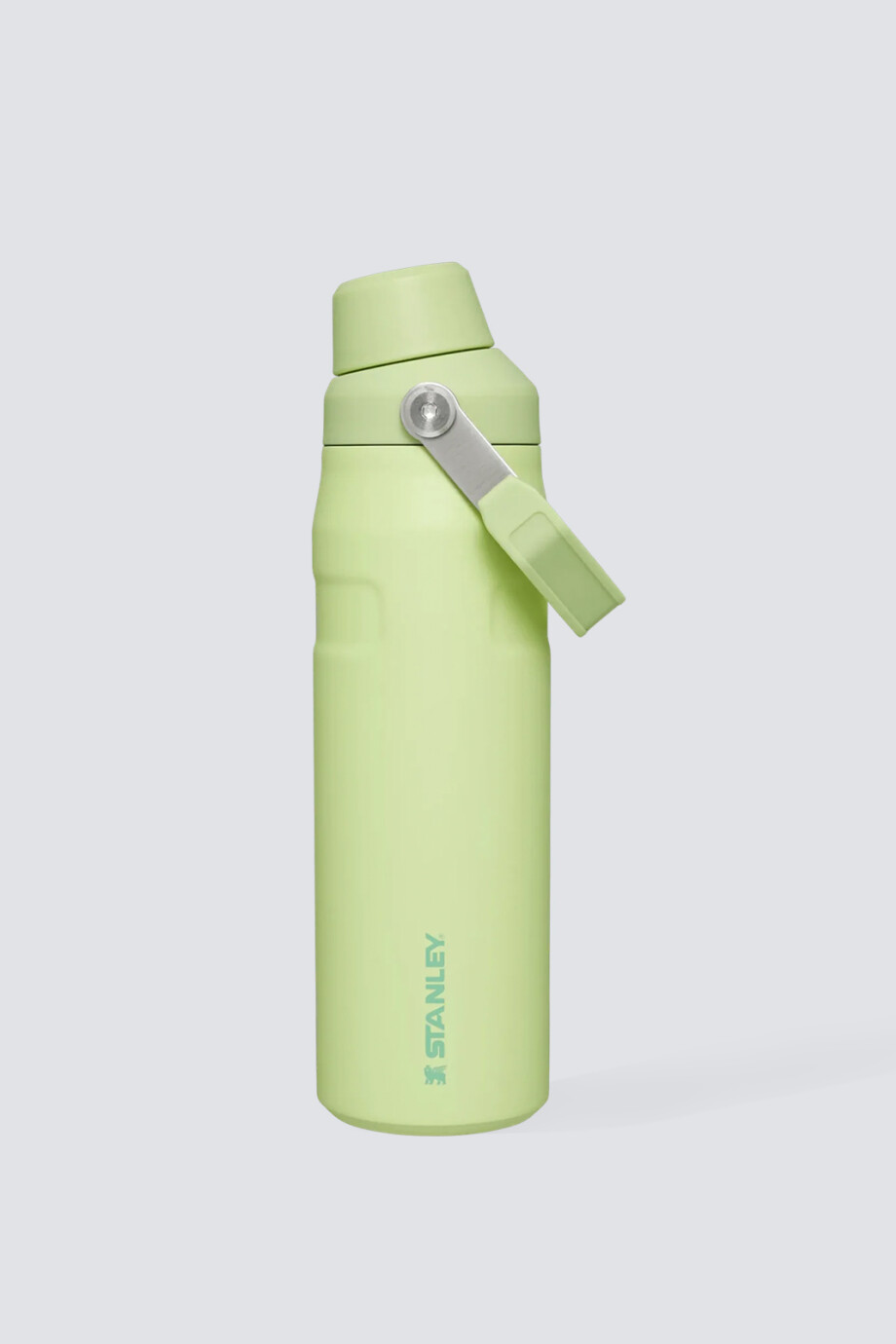 Botella IceFlow Stanley con tapa de flujo rápido | 24 oz Verde Claro