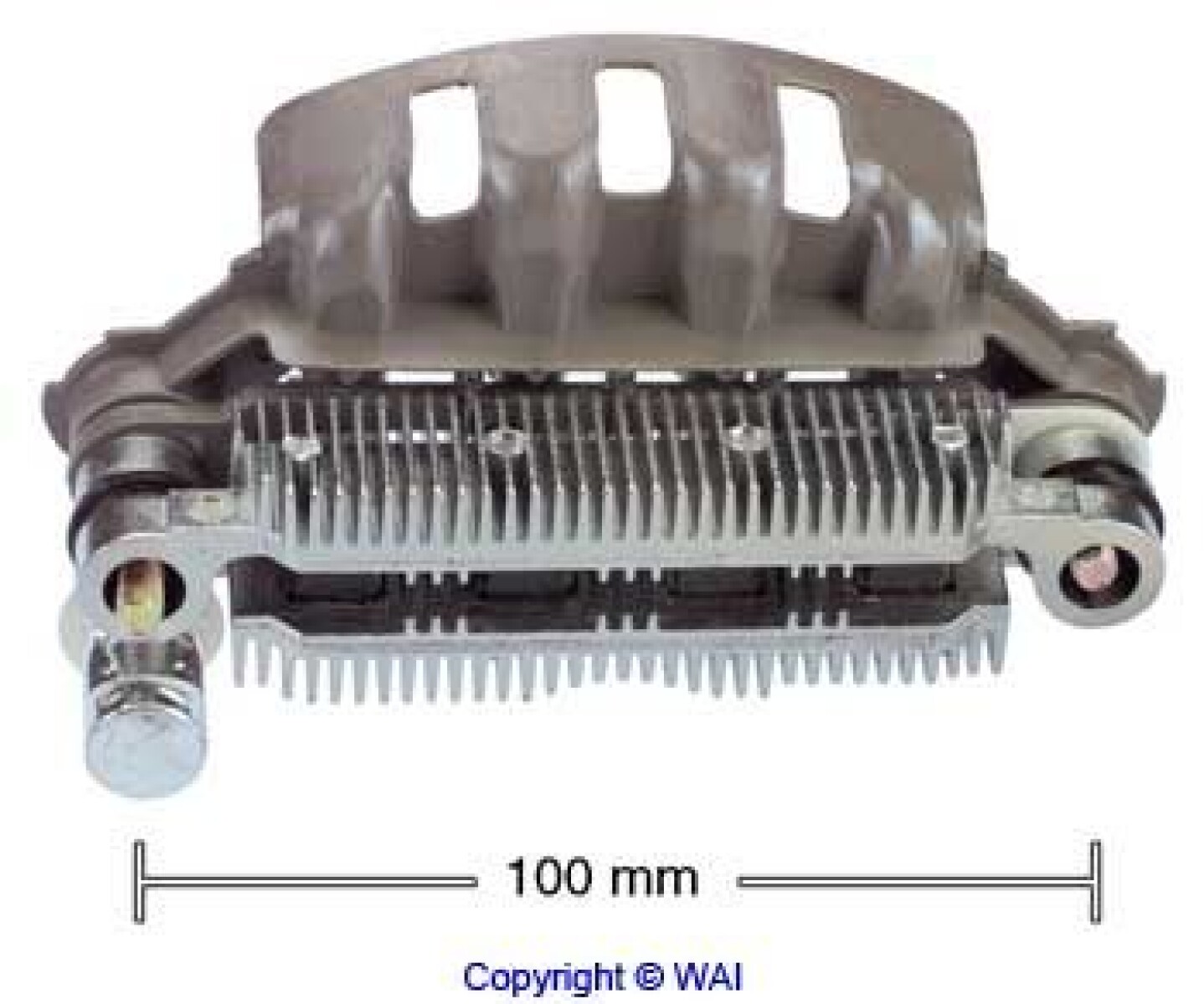 PLACA RECTIFICADORA HYUNDAI MITSUBISHI WAGON 100MM C/TRIO TRANSPO 