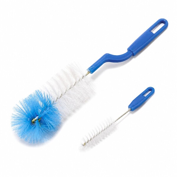 Cepillo limpia biberon P&F azul