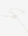 Collares Cortos Metal Collar Corto De Plata - Plateado