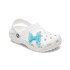Jibbitz Blue Asymmetrical Bow Multicolor