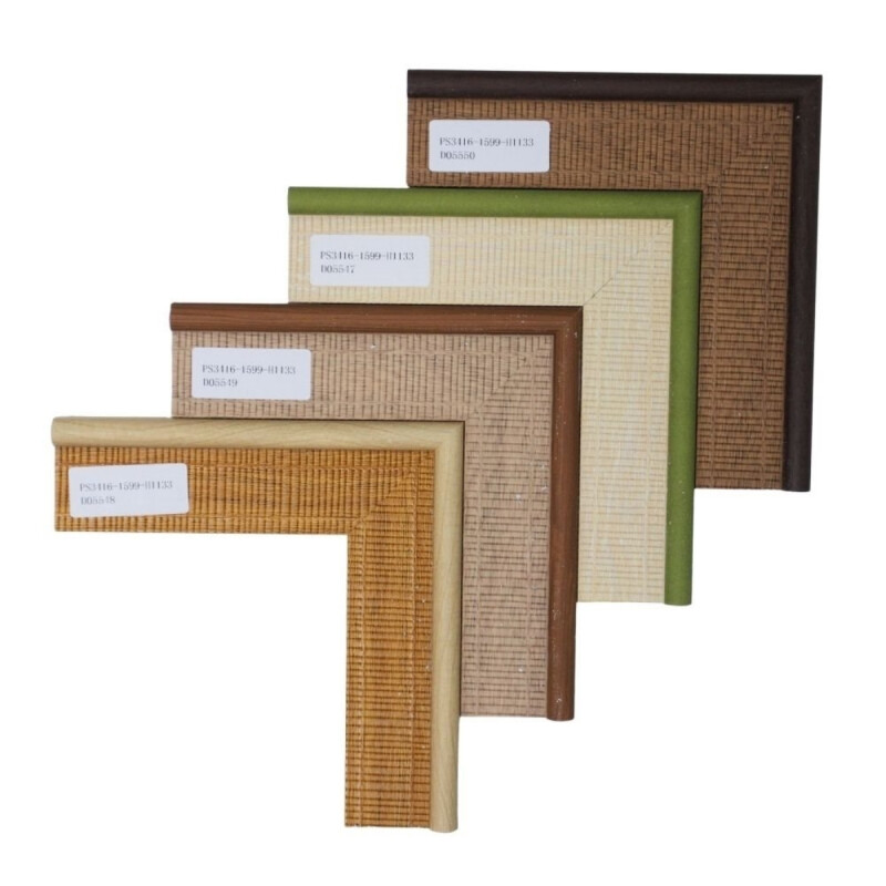 Portarretrato 10x15 dos tonos simil madera BEIGE Y MARRON CLARO