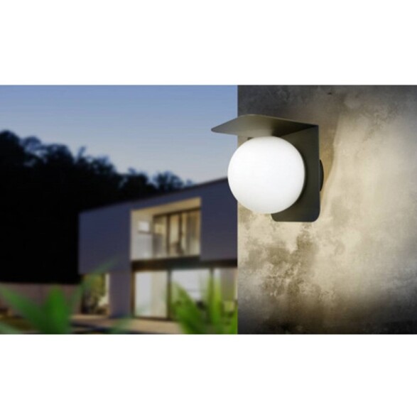 Aplique pared esfera/repisa E27 IP44 CORRIENTES EG0488