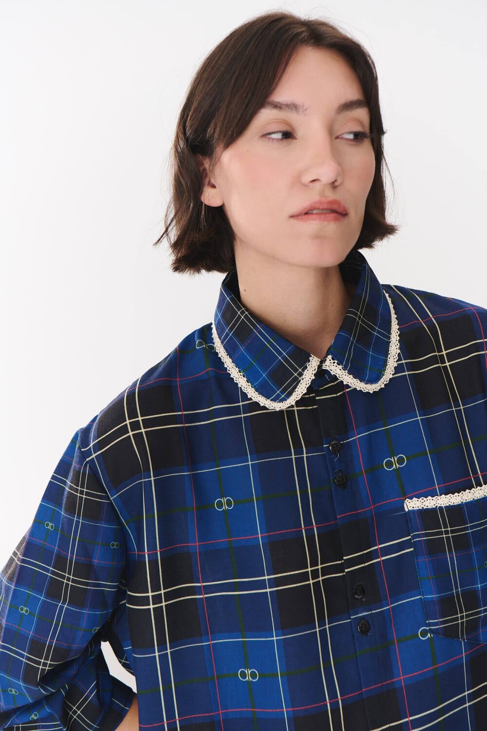 Camisa Court Azul