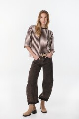 Tshirt Rowan Crudo/Marron