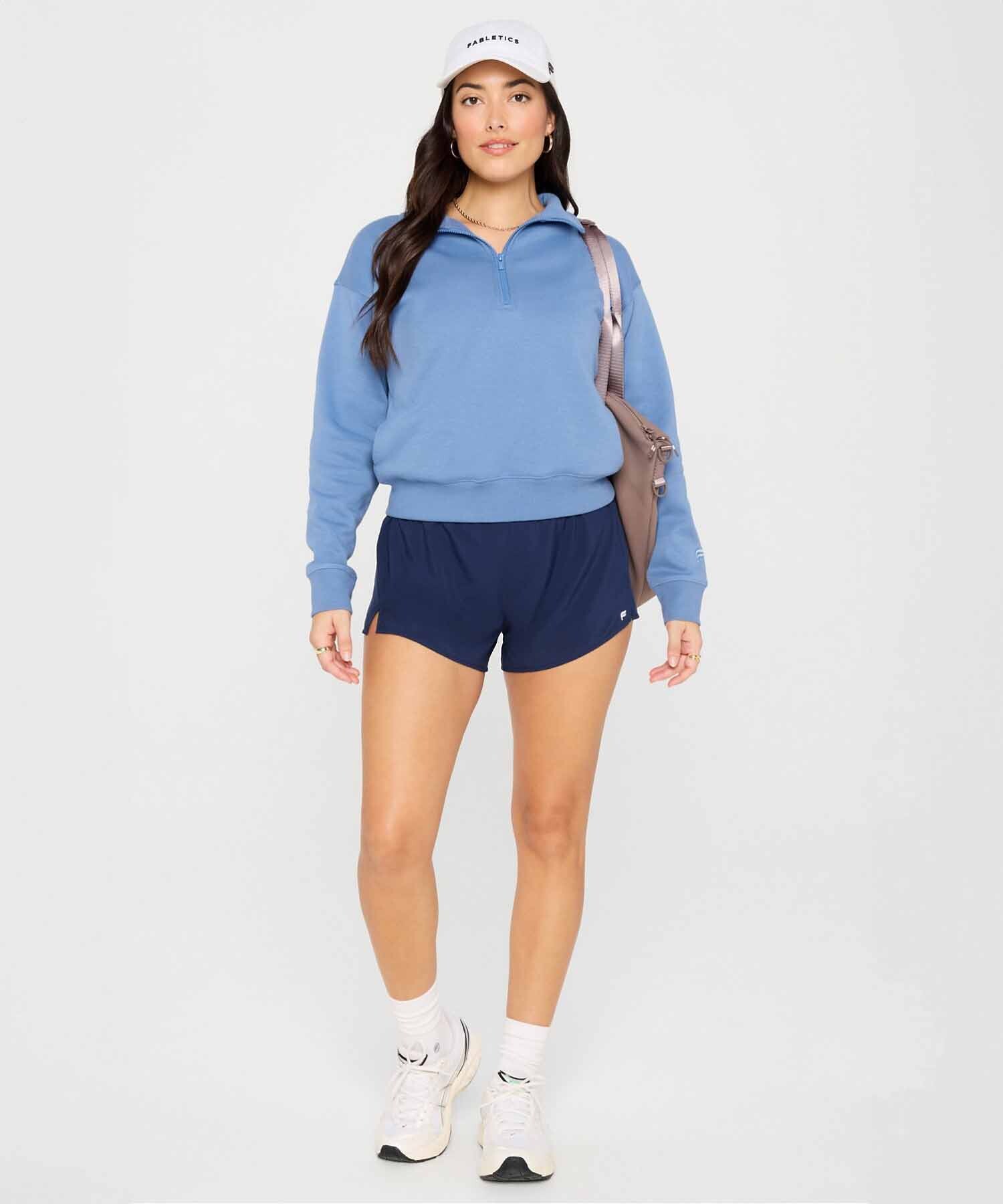 Short Con Malla Sun Chaser 3" Mujer Deep Navy