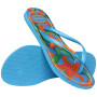 Slim Tropical - Mujer Azul Turquesa