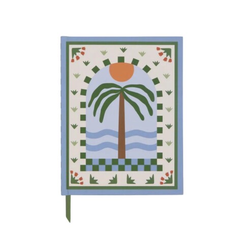 CUA.PW Cuaderno Tapa Dura Rayado 15 X 19,5cm Paddywax - Palm