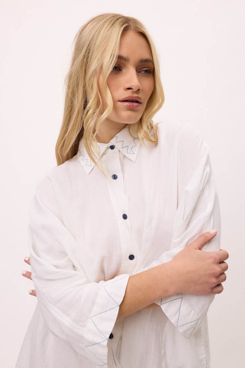 Vestido Roda Blanco