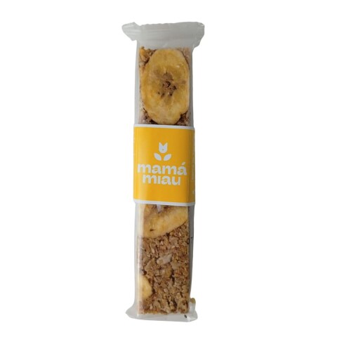 Barrita De Cereal Con Chips De Banana Barrita Mama Miau Chip Banana