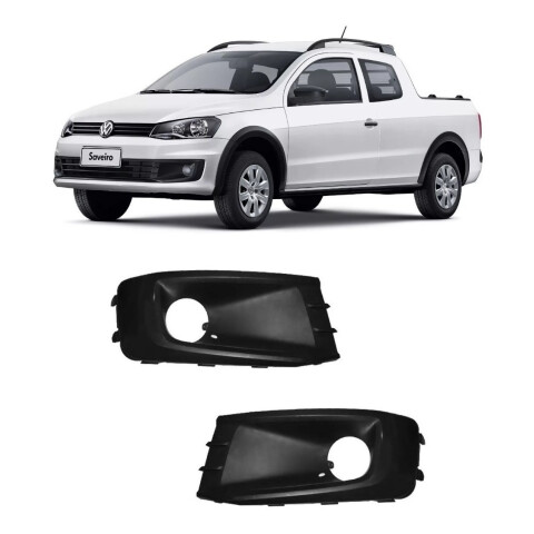 REJILLA DE PARAGOLPE IZQUIERDA SAVEIRO G6 13/15 CON CAMINERO Rejilla De Paragolpe Izquierda Saveiro G6 13/15 Con Caminero