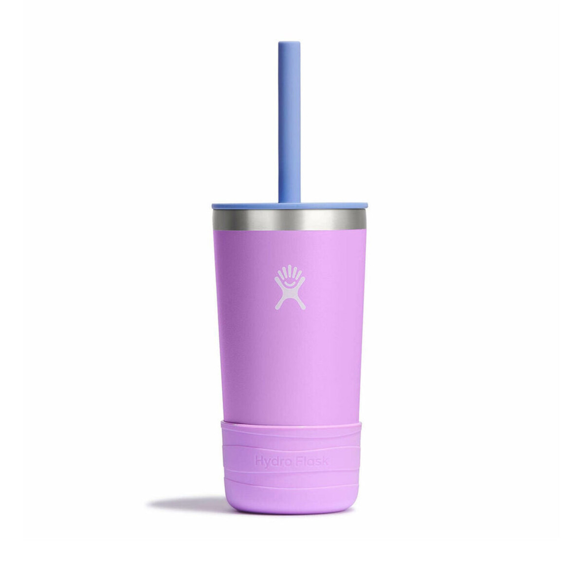 Kids 12 Oz Tumbler With Straw And Boot - Anemone 
