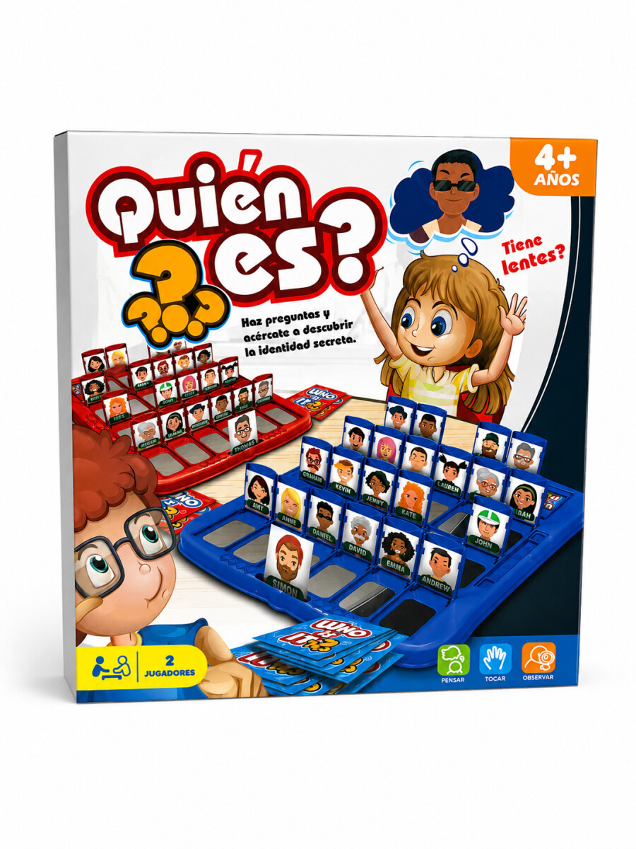 QUIEN ES QUIEN - MULTICOLOR 