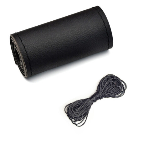 CUBRE VOLANTE - CON CORDON PARA ATAR 40CM DIAMETRO COSTURA NEGRA WESTON CUBRE VOLANTE - CON CORDON PARA ATAR 40CM DIAMETRO COSTURA NEGRA WESTON