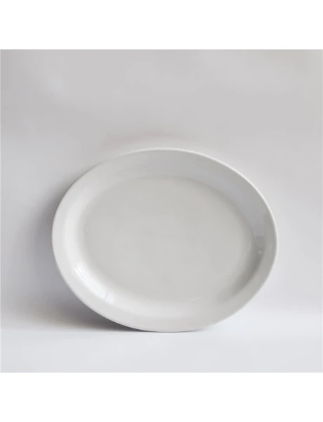 FUENTE OVAL 27CM LINEA RECTA BLANCO VERBANO FUENTE OVAL 27CM LINEA RECTA BLANCO VERBANO