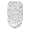 Sobre swaddle de dormir BUBA para bebe celeste