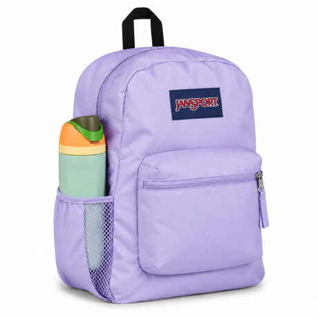 Mochila Escolar Jansport Cross Town Original Unisex Urbana Pastel Lilac