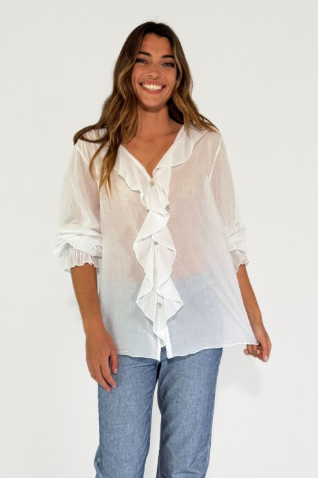 CAMISA POSITANO Blanco