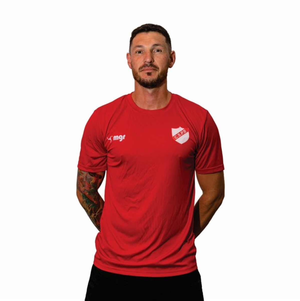 CAMISETA DRY PIEDRAS BLANCAS ROJA 