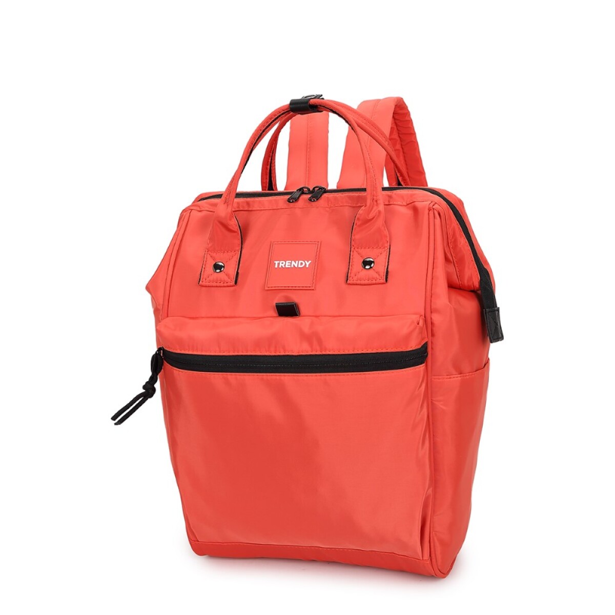 Mochila boca de pez multicierres - Rojo 