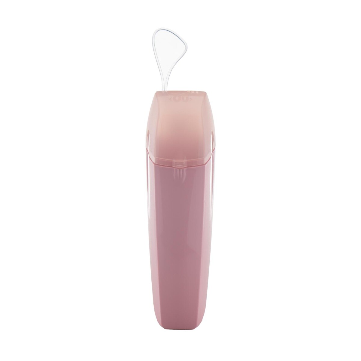 ESTUCHE CEPILLO DIENTES - PLASTICO ROSA 22X6.5X4.5CM 